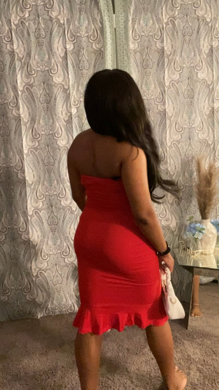 Ruffle My Feather Dress