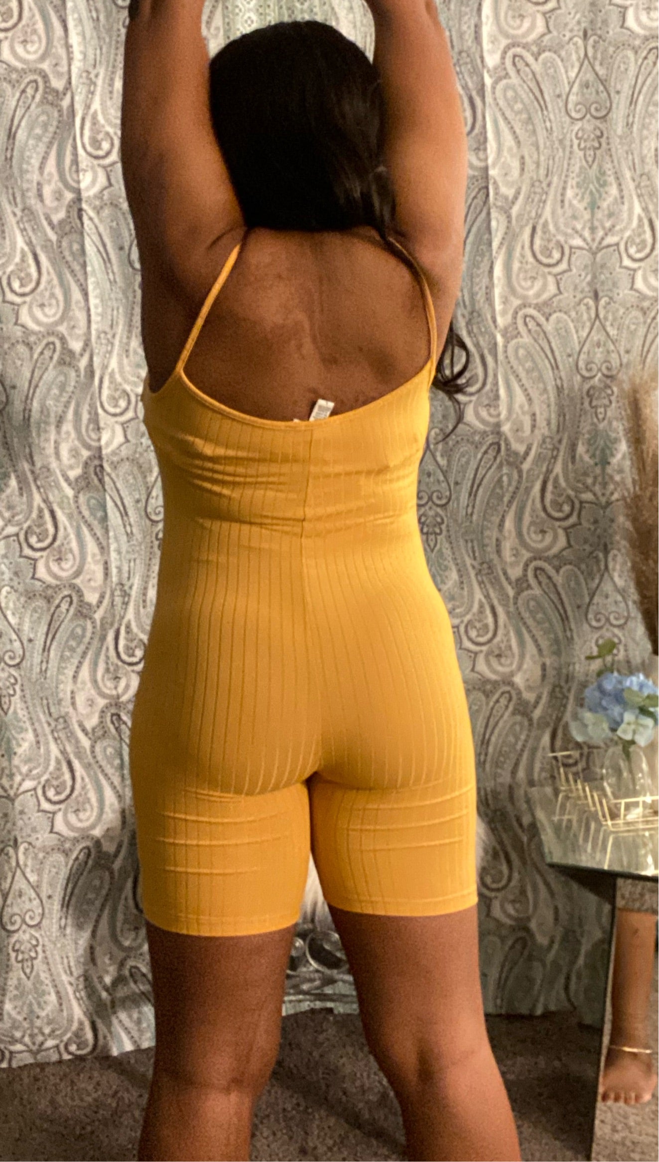 Ribbed Romper
