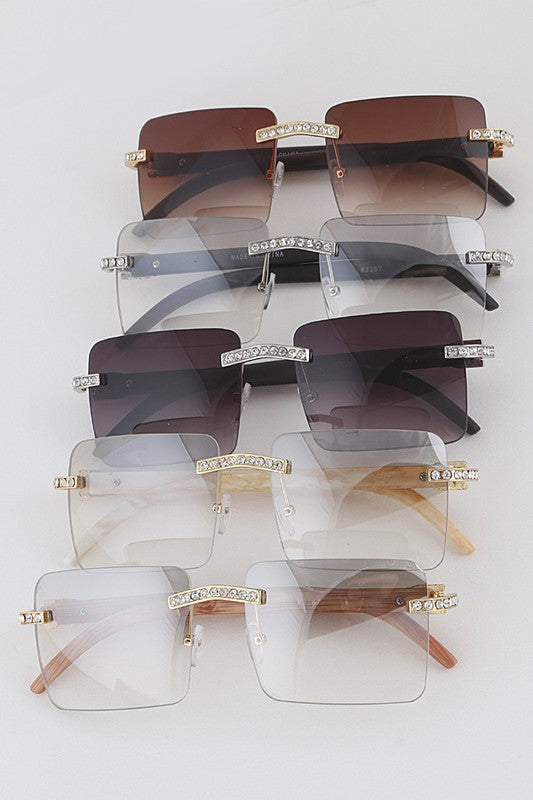 XL Iced Out Cartier Inspired Shades