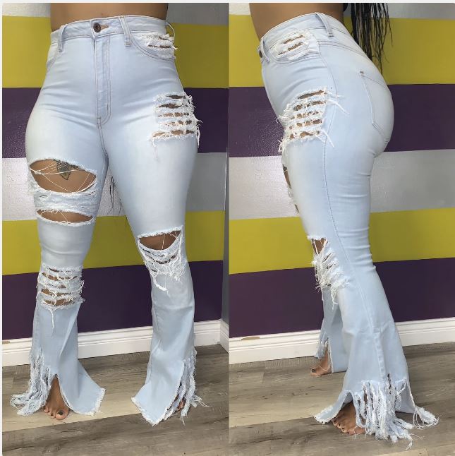 In Distress Jeans