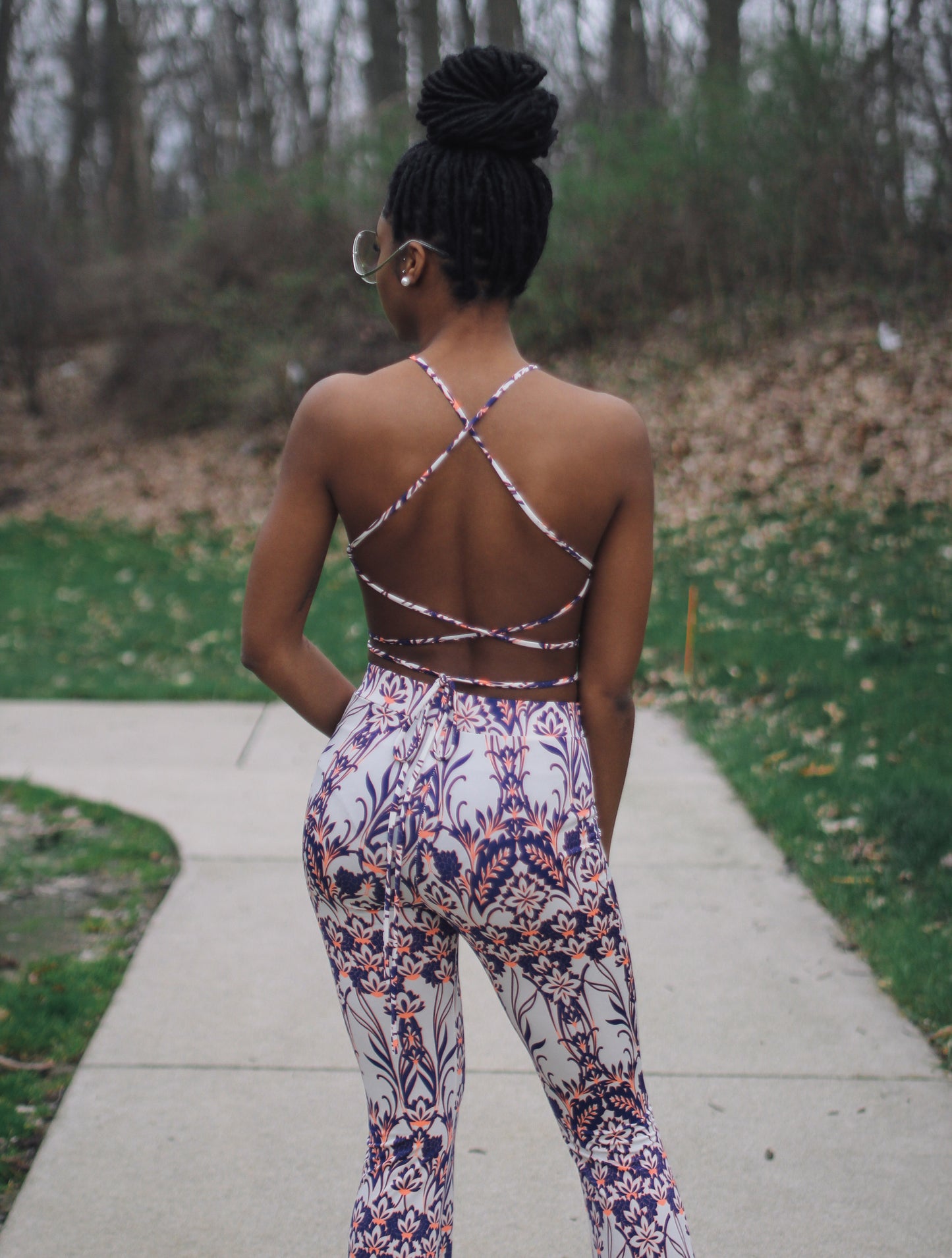 cheap purple two piece set