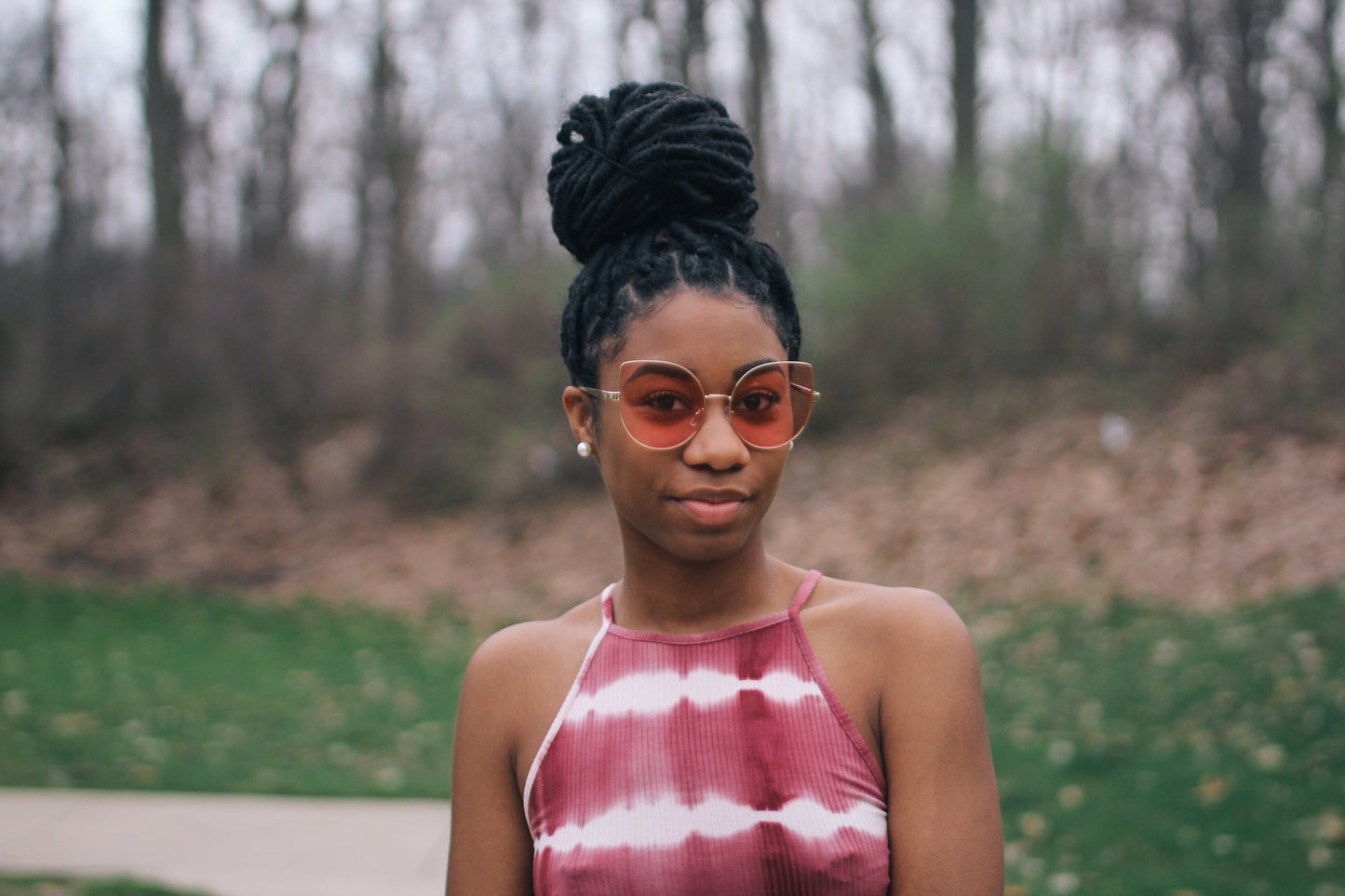 pink bug eye sunglasses