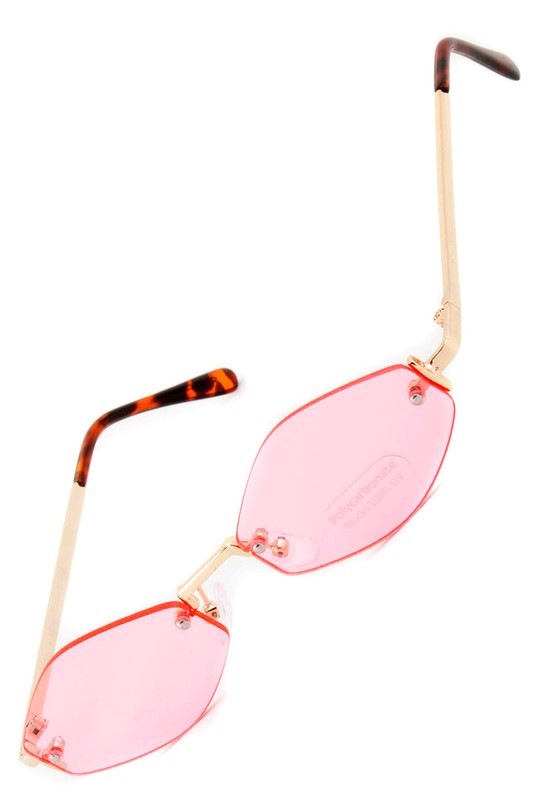 Hexagon Shaped Sunglasses