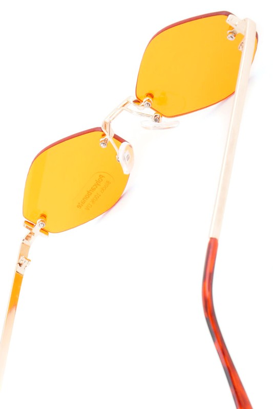 the diamond boutique rimless glasses