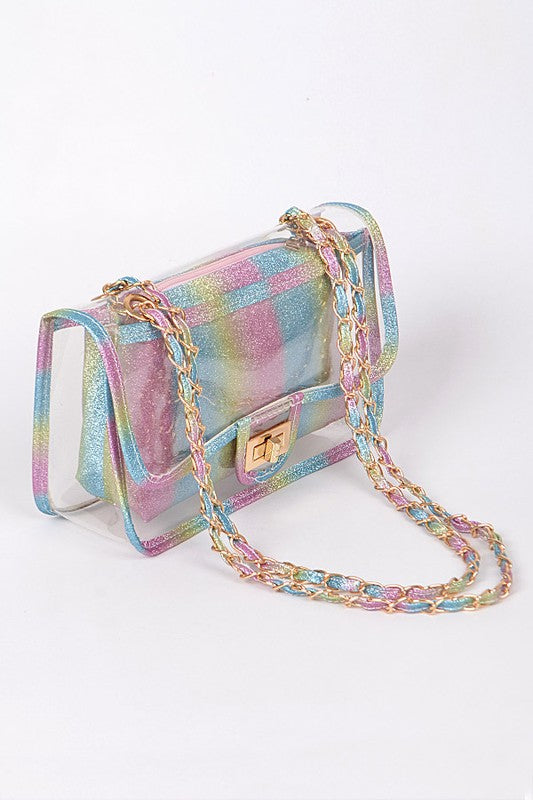 Elegant Rainbow Crossbody bag