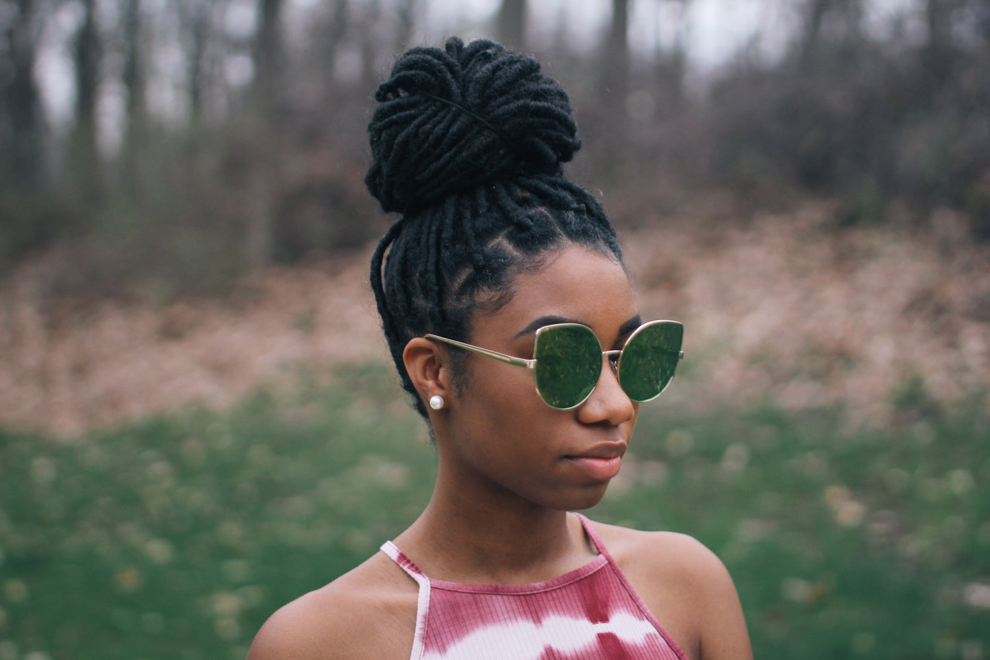 reflective cat eye shades