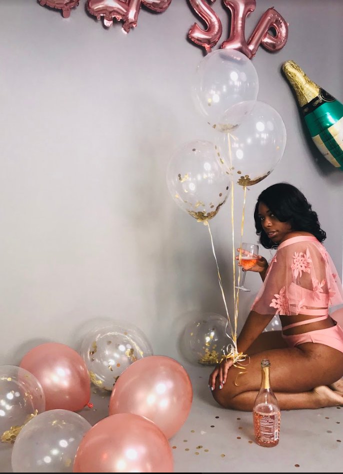 Wild Thoughts Pink Lace Lingerie Set