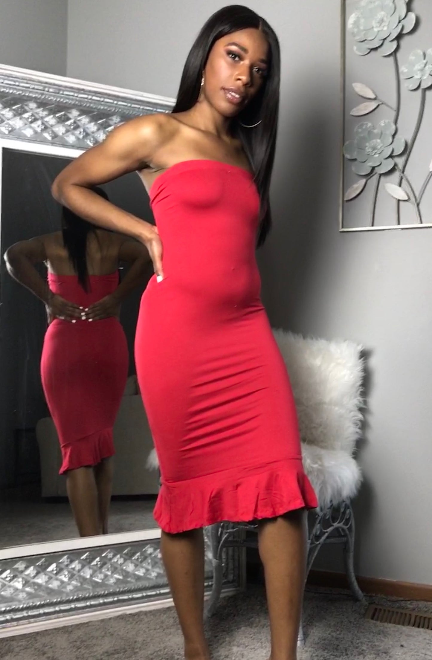 Ruffle My Feather Dress