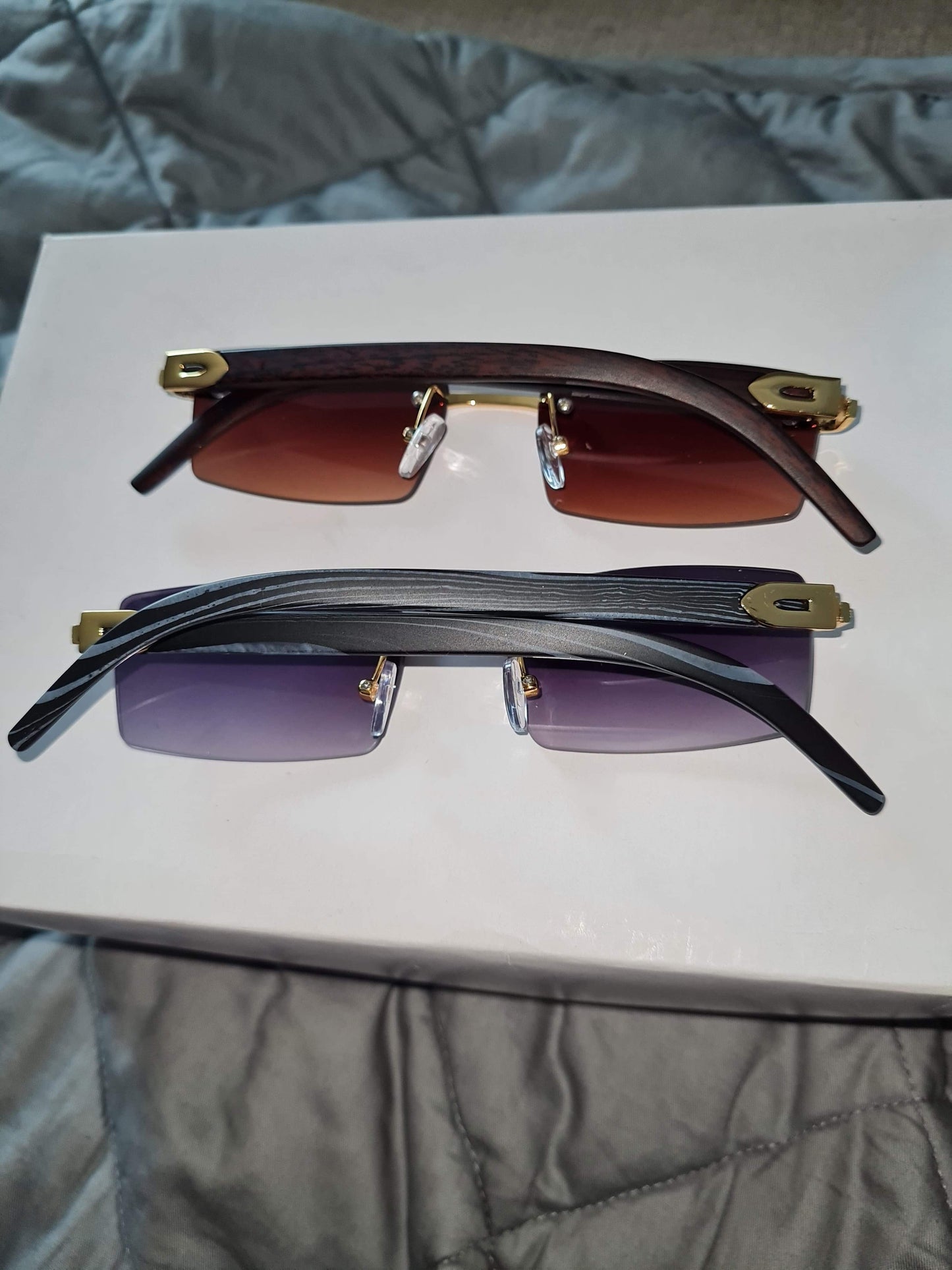 Cartier wood inspired frames