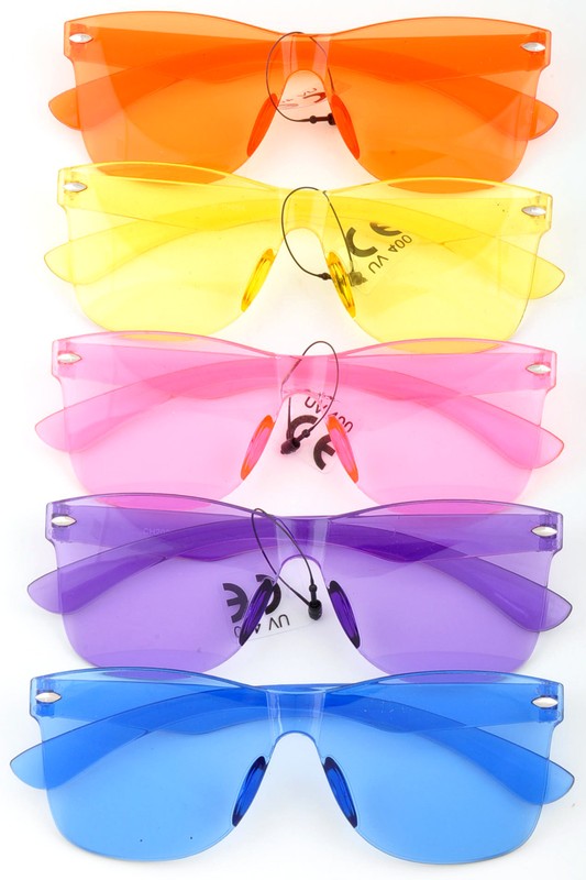 Ray Ban multicolored bottle shaped shades