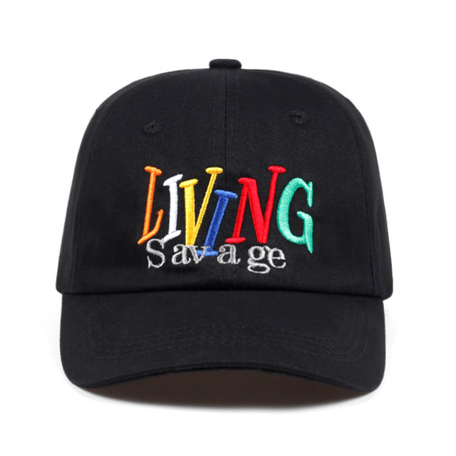 Black living savage cap